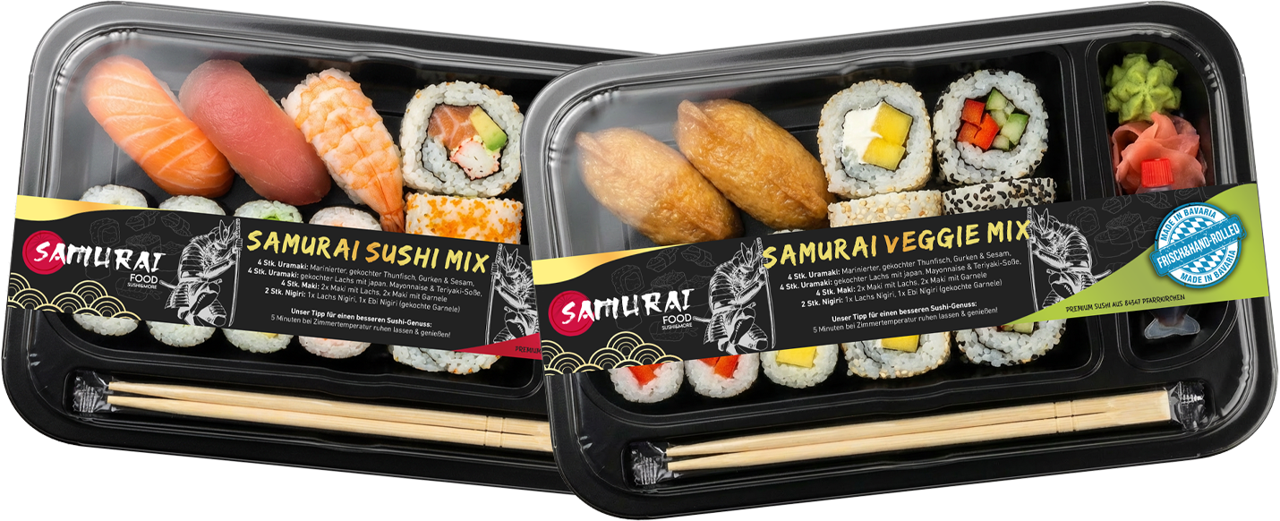 Samurai Food Rainbow Roll Push-Pop